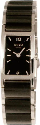 Produktbild von Boccia 3201-02 Damenuhr Keramik Titanium 19mm 5ATM