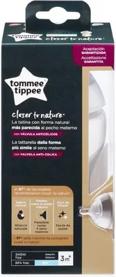 Image de Tommee Tippee Closer to Nature, biberon de 340 ml, 1 pc