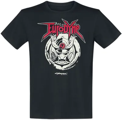 Produktbild von Cyberpunk 2077 T-Shirt Herren Eurodyne schwarz XXL