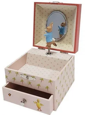 Image de Boîte à musique Trousselier - Le Lapin Peter dans le jardin