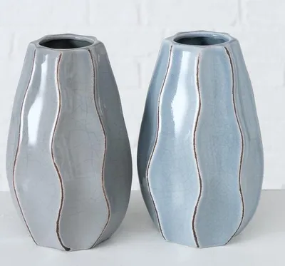 Produktbild von BOLTZE Vase Hilary H19 D12 (2 St.)