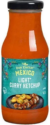 Produktbild von Don Enrico Light* Curry Ketchup 240ml Flasche zuckerreduziert - perfekt für die Currywurst oder als Dip