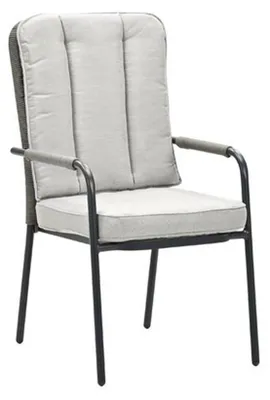 Productafbeelding van Venice Dining Tuinstoel Carbon Black/Desert Sand Garden Impressions