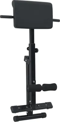 Immagine prodotto di Panca per iperestensioni vidaXL, nera, 100,5 x 70 x 78 cm