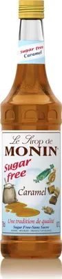Obrázek produktu pro Monin Caramel Sugar Free 0,7 l - Karamel bez cukru