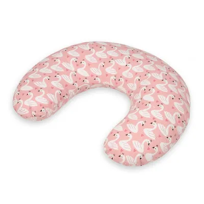Image de Coussin d'appui-tête avec motif de cygne
