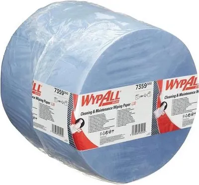 Productafbeelding van Wisdoek WYPALL L30, 7359, afmetingen ca. 380 mm x 350 mm, blauw, 3-laags