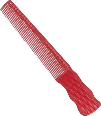 Produktbild von JRL Professional Barber Haarschneidekamm 6.5" rot