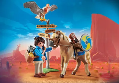 Image de PLAYMOBIL the movie 70072 marla avec cheval