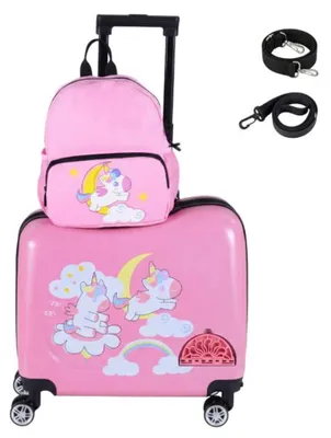 Produktbild von 2-teiliges Kinder-Reisegepäckset mit Rucksack