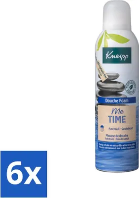 Produktbild von Kneipp - Duschschaum - Me-Time - Patchouli & Sandelholz - 200 ml - Vorteilspack - 6 Stücke