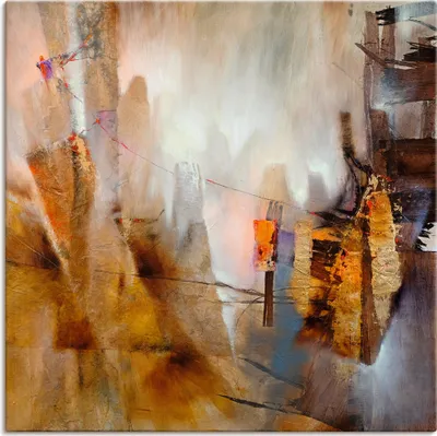 Produktbild von ARTland Leinwandbild Losgelöst Größe: 70x70 cm