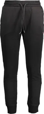 Produktbild von Herren Sporthose Schwarz: Elastischer Bund, Taschen & Stickerei