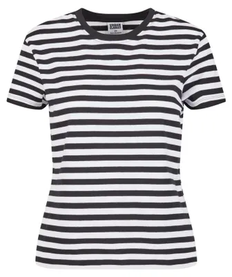 Produktbild von Urban Classics - T-Shirt für Damen TN1265 (XL) (Weiß/Schwarz)