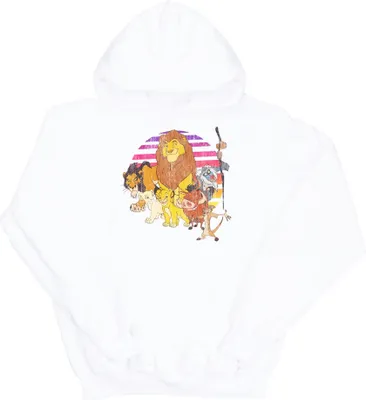 Produktbild von Disney - "The Lion King Pride Family" Kapuzenpullover für Mädchen BI8772 (140-146) (Weiß)