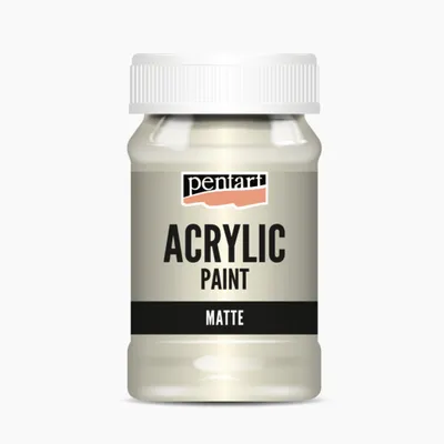 Immagine prodotto di PENTART pittura acrilica opaca, 100 ml, avorio