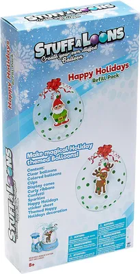 Produktbild von BOTI Stuffaloons Happy Holiday Refill Pack – Nachfüllset für Ballon Station ab 8