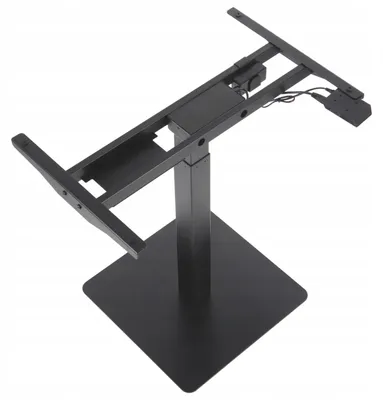 Immagine prodotto di Struttura elettrica per tavolo o scrivania PRATO 05-2T, regolazione elettrica dell'altezza, comando touch, gamba a 2 segmenti, nero