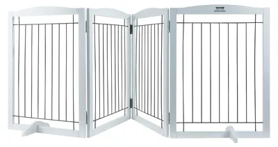 Produktbild von VEVOR Freistehendes Hundetor, Haustiertor, 610 x 813 mm Türschutzgitter 4-Platte