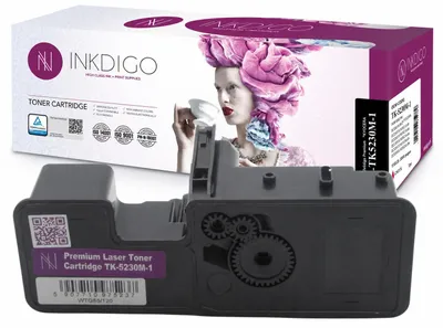 Produktbild von Inkdigo Toner TK5230M für Kyocera ECOSYS M5521cdn, M5521cdw, P5021cdn, P5021cdw – Magenta, 2200 Seiten,, KI-generiertes Bild