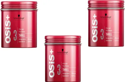 Produktbild von Schwarzkopf Osis Thrill Fiber Gum 3x100ml