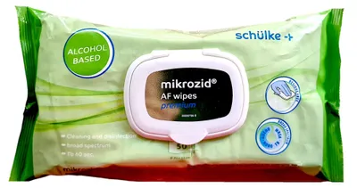 Zdjęcie produktu dla Mikrozid AF chusteczki premium Disinf.MP+Surface softpack 50 szt