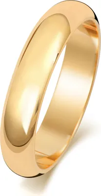 Produktbild von 9 Karat (375) Gold 4mm D-Form Herren/Damen - Trauring/Ehering/Hochzeitsring, 51 (16.2); TRS150579KYRSL