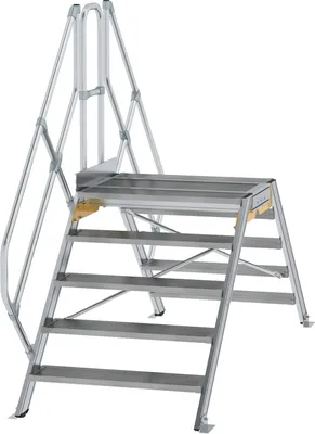 Produktbild von Günzburger Steigtechnik Überstieg 45° Stufenbreite 1.000 mm 6 Stufen - 600956