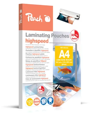 Produktbild von Peach 510972, Transparent, A4, 100 Stück(e)