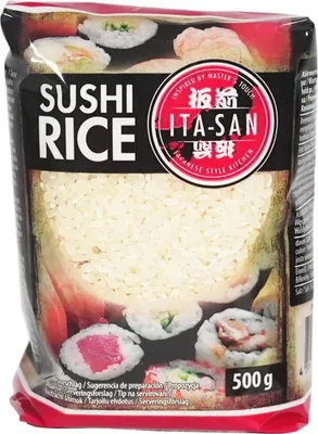 Produktbild von [ 500g ] ITA-SAN Spitzenreis Rundkorn, Sushi Reis | PREMIUM RICE Round Grain