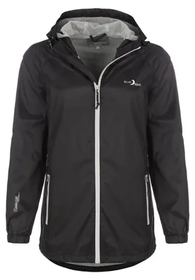 Produktbild von Blue Wave Damen Funktionsjacke Fabienne - Outdoor-Jacke Regenjacke Wander- und Fahrradjacke in Schwarz Größe 52