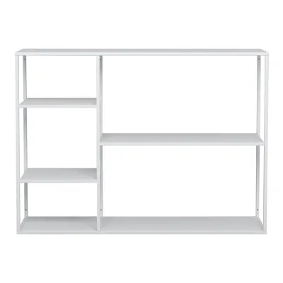 Produktbild von Standregal ’Isojoki’ 120 x 35 x 87,5 cm Metall Weiß matt