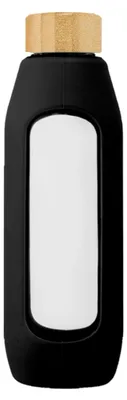 Image de Avenue - Bouteille d'eau, verre, 600ml PF3689 (taille unique) (Noir)