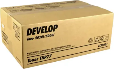 Immagine prodotto di Toner DEVELOP TNP77, ineo 5000i, 5020i, 20000 k., nero