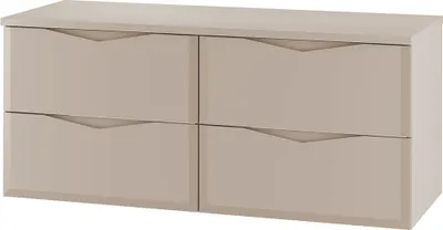 Produktbild von Waschbeckenunterschrank 120 cm inkl. Waschtischplatte in kaschmir DORIDA-140