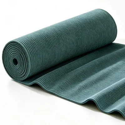 Obrázok produktu pre Elzusha – Corduroyová tkanina, predaj na meter – Zelená, 5 metrov x 140 cm – Látka na čalúnenie nábytku a záclon