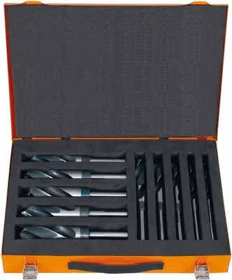 Produktbild von Projahn DIN 345 Bohrer in Stahlblechkoffer Ø 14-16-18-20-22-24-25-26-28-30 mm 10teilig