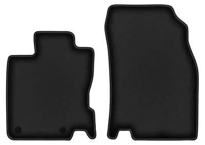 Immagine prodotto di Tappetini anteriori in moquette per Renault Kadjar 2015- (SUV) – 2 pezzi, neri, su misura – Wielganizator DURBAN