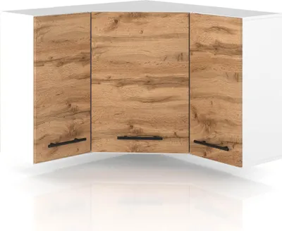 Zdjęcie produktu dla Szafka Kuchenna Wisząca Narożna Modułowa 90X90Cm Spremium Dąb Wotan