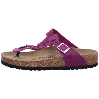 Produktbild von Birkenstock Damen Zehentrenner Gizeh Braided 23570-36, 23570-37, 23570-38, 23570-39, 23570-40, 23570-41, 23570-42 BIR-1023991 fuchsia 38