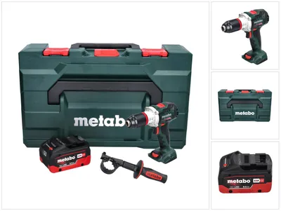 Produktbild von Metabo BS 18 LTX BL I Akku Bohrschrauber 18 V 130 Nm + 1x Akku 8,0 Ah + metaBOX - ohne Ladegerät