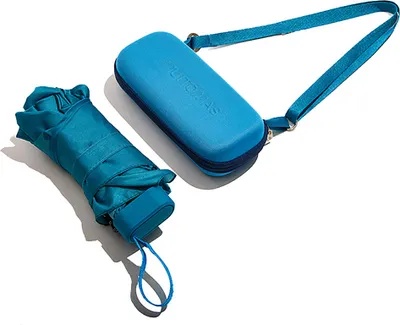 Image de Parapluie Muitomas + Housse + Sangle de transport Bleu
