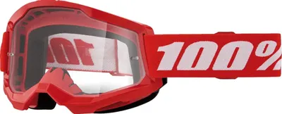 Produktbild von 100percent Strata 2 Sonnenbrille Rot Clear Lens/CAT0 Rot Clear Lens/CAT0