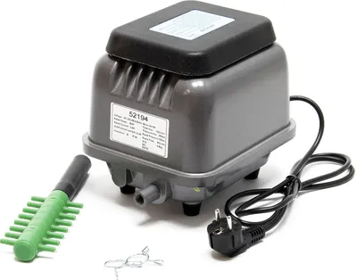 Immagine prodotto di SunSun HJB-120 aeratore per laghetti 7200l/h 80W pompa ad aria per acquari e laghetti per un'acqua senza ghiaccio in inverno e un apporto di ossigeno in estate