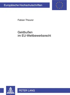 Produktbild von Geldbußen im EU-Wettbewerbsrecht