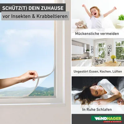 Produktbild von Open-Up Fliegengitter 130 x 150 cm weiß