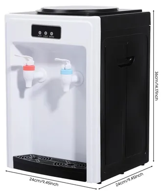 Immagine prodotto di Distributore d'acqua, calda e fredda, da scrivania, BIANCO, UE