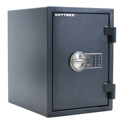 Obrázok produktu pre Rottner Fire Hero 50 EL ohňovzdorný elektronický trezor antracit | Elektronický zámok | 36 x 49 x 45 cm