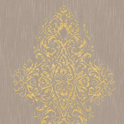 Produktbild von Architects Paper Barocktapete Luxury Wallpaper Tapete mit Ornamenten Textiltapete beige gold 10,05 m x 0,53 m