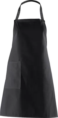 Produktbild von Leiber 473 Latzschürze ca. 75 x 71 cm (LxB). Schwarz 34